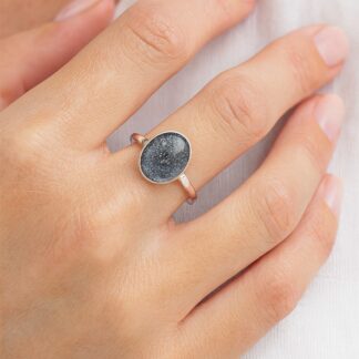 Anillo Ovalado Cenizas