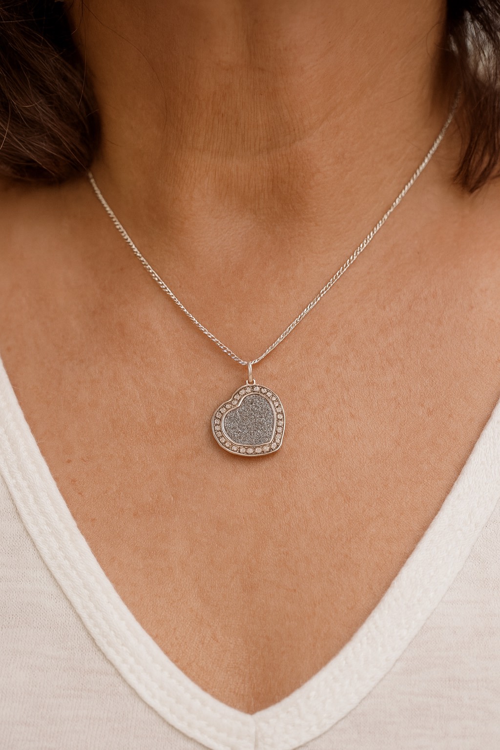 Colgante Corazón Circonitas